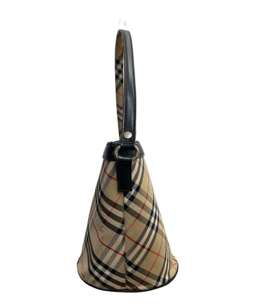 BURBERRY BLUE LABEL（バーバリー ブルー レーベル）BURBERRY BLUE LABEL (バーバリー ブルー レーベル) バケツ型バッグ ベージュの古着・服飾アイテム