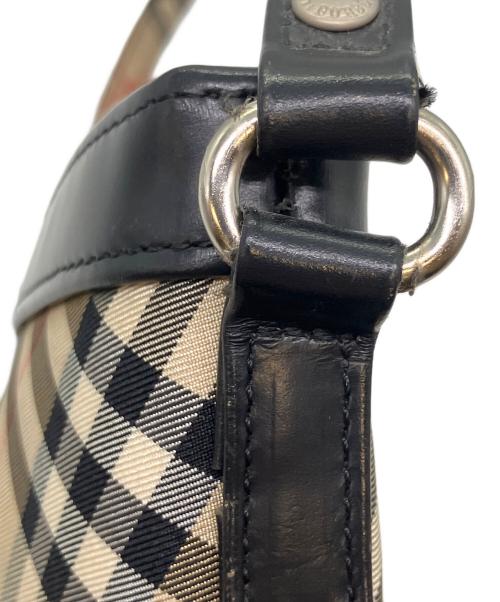 BURBERRY BLUE LABEL（バーバリー ブルー レーベル）BURBERRY BLUE LABEL (バーバリー ブルー レーベル) バケツ型バッグ ベージュの古着・服飾アイテム