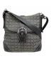 COACH（コーチ）の古着「シグネチャー　ショルダーバッグ」｜ブラック