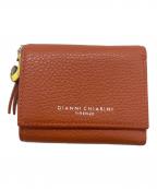 GIANNI CHIARINIジャンニ キアリーニ）の古着「3つ折り財布」｜オレンジ