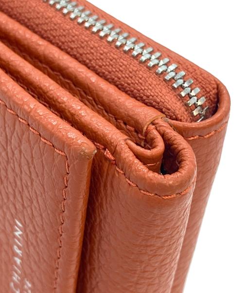 GIANNI CHIARINI（ジャンニ キアリーニ）GIANNI CHIARINI (ジャンニ キアリーニ) 3つ折り財布 オレンジの古着・服飾アイテム