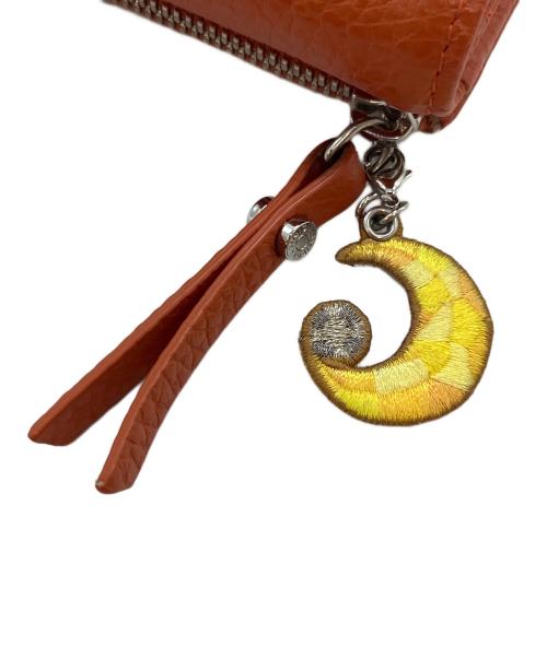 GIANNI CHIARINI（ジャンニ キアリーニ）GIANNI CHIARINI (ジャンニ キアリーニ) 3つ折り財布 オレンジの古着・服飾アイテム