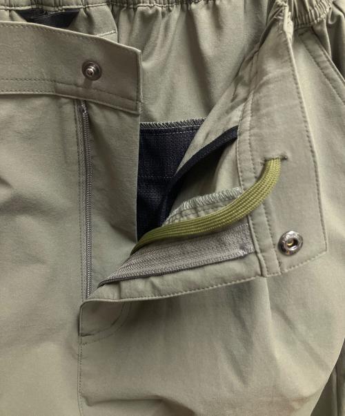 MIZUNO（ミズノ）MIZUNO (ミズノ) ウォーターリパレントワイドバギーパンツ オリーブ サイズ:SIZE Lの古着・服飾アイテム
