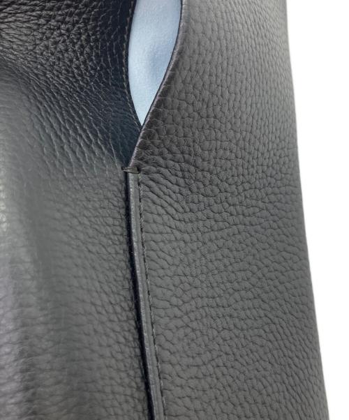 ECCO（エコー）ECCO (エコー) レザークロスボディバック ブラックの古着・服飾アイテム