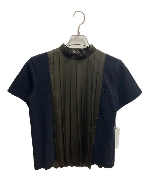 sacai（サカイ）sacai (サカイ) 半袖ブラウス オリーブ サイズ:SIZE 1 未使用品の古着・服飾アイテム