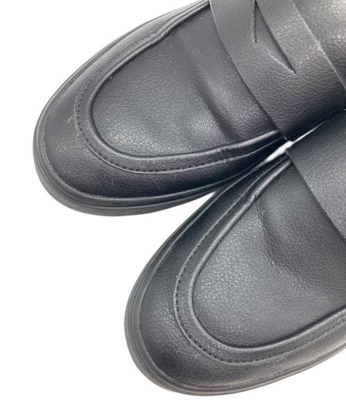 無印良品（ムジルシリョウヒン）無印良品 (ムジルシリョウヒン) ローファー ブラック サイズ:SIZE 26.5cm 未使用品の古着・服飾アイテム