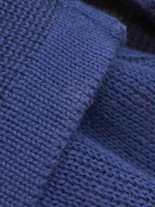 PENDLETON（ペンドルトン）PENDLETON (ペンドルトン) BAYFLOW (ベイフロー) オルテガ柄クルーネックニット 薄手ニット ネイビー サイズ:SIZE 3の古着・服飾アイテム