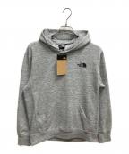 THE NORTH FACEザ ノース フェイス）の古着「バックスクエアロゴフーディー パーカー」｜グレー