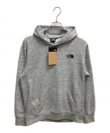 THE NORTH FACE（ザ ノース フェイス）の古着「バックスクエアロゴフーディー パーカー」｜グレー