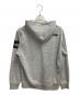THE NORTH FACE (ザ ノース フェイス) バックスクエアロゴフーディー パーカー グレー サイズ:SIZE M 未使用品：7000円