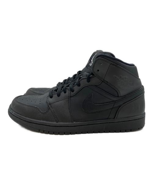 NIKE（ナイキ）NIKE (ナイキ) Air Jordan 1 Retro Mid ブラック サイズ:SIZE 26cmの古着・服飾アイテム