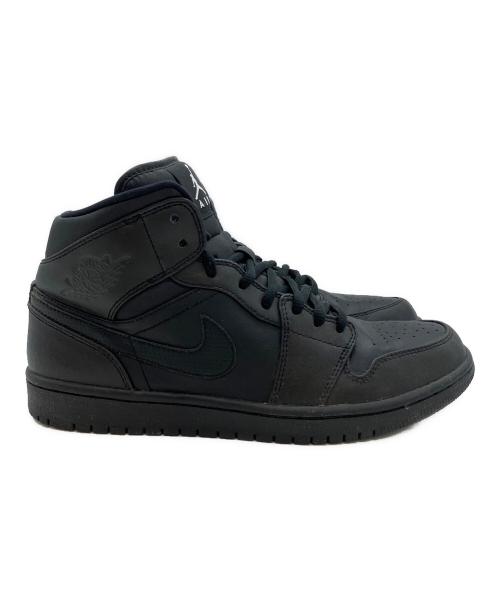 NIKE（ナイキ）NIKE (ナイキ) Air Jordan 1 Retro Mid ブラック サイズ:SIZE 26cmの古着・服飾アイテム