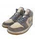 NIKE（ナイキ）の古着「Air Jordan 1 Mid SE」｜グレー×ベージュ