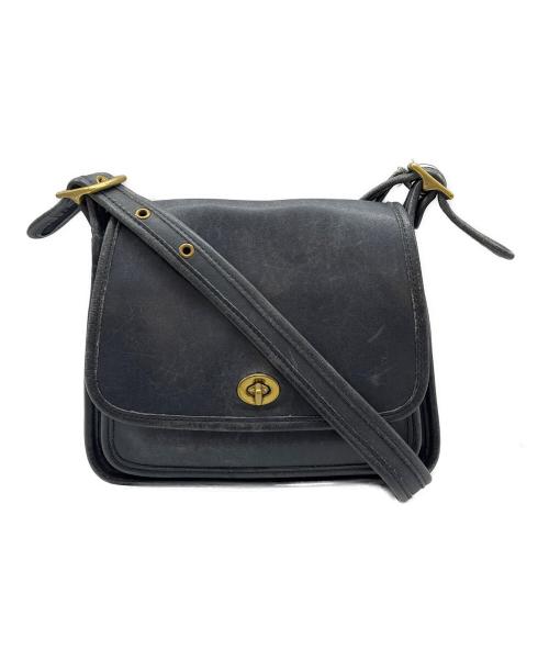 COACH（コーチ）COACH (コーチ) ショルダーバッグ ネイビーの古着・服飾アイテム