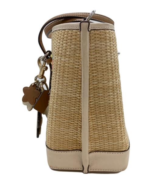 COACH（コーチ）COACH (コーチ) モリー トート 25・フローラル エンブロイダリー ナチュラルの古着・服飾アイテム