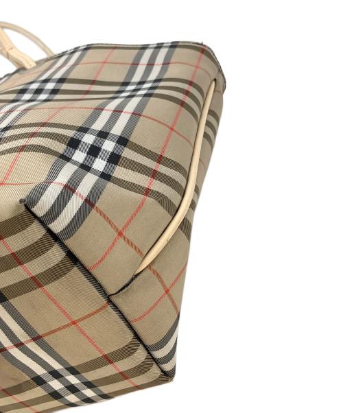 BURBERRY LONDON（バーバリーロンドン）BURBERRY LONDON (バーバリーロンドン) ハンドバッグ ベージュの古着・服飾アイテム