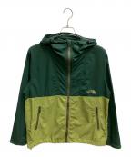 THE NORTH FACEザ ノース フェイス）の古着「COMPACT JACKET ナイロンジャケット」｜グリーン