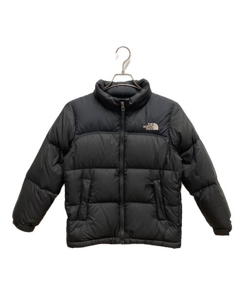 THE NORTH FACE（ザ ノース フェイス）THE NORTH FACE (ザ ノース フェイス) ヌプシジャケット ブラック サイズ:140cmの古着・服飾アイテム