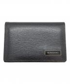 BURBERRYバーバリー）の古着「名刺入れ」｜ブラック