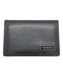 BURBERRY（バーバリー）の古着「名刺入れ」｜ブラック
