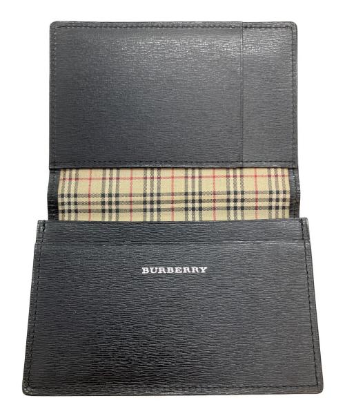 BURBERRY（バーバリー）BURBERRY (バーバリー) 名刺入れ ブラックの古着・服飾アイテム
