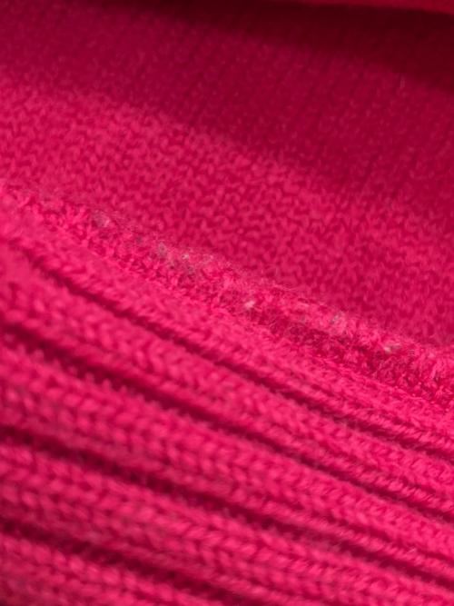 ami（アミ）ami (アミ) アミパリスセーター 厚手ニット ショッキングピンク サイズ:SIZE Mの古着・服飾アイテム