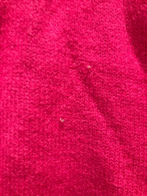 ami（アミ）ami (アミ) アミパリスセーター 厚手ニット ショッキングピンク サイズ:SIZE Mの古着・服飾アイテム