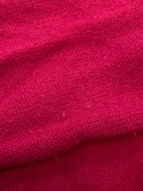 ami（アミ）ami (アミ) アミパリスセーター 厚手ニット ショッキングピンク サイズ:SIZE Mの古着・服飾アイテム