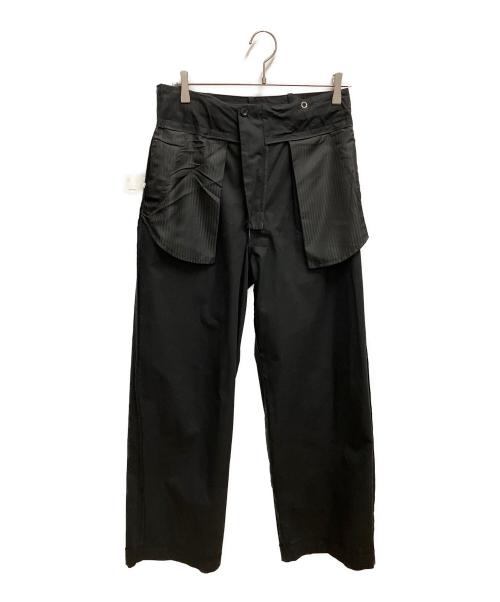 KIKO KOSTADINOV（キコ・コスタディノフ）Kiko Kostadinov (キコ・コスタディノフ) パンツ ブラック サイズ:SIZE 44の古着・服飾アイテム