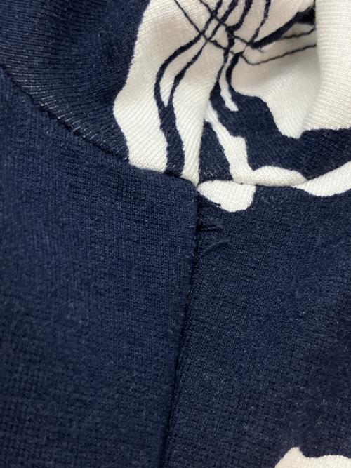 LAUREN RALPH LAUREN（ローレン ラルフ ローレン）LAUREN RALPH LAUREN (ローレン ラルフ ローレン) 半袖ワンピース ネイビー サイズ:SIZE S 未使用品の古着・服飾アイテム