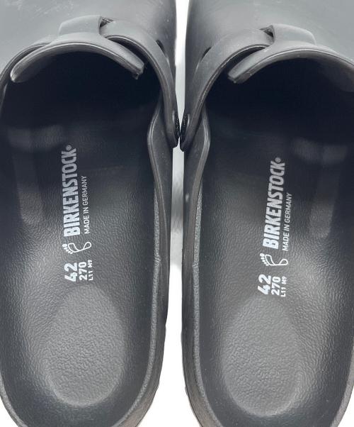BIRKENSTOCK（ビルケンシュトック）BIRKENSTOCK (ビルケンシュトック) ボストン　サンダル ブラック サイズ:SIZE 27cmの古着・服飾アイテム