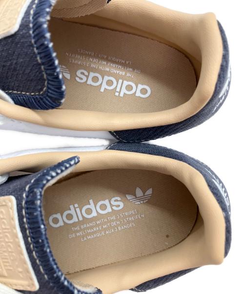 adidas（アディダス）adidas (アディダス) STANSMITH（スタンスミス） ホワイト×ネイビー×ベージュ サイズ:SIZE 22cmの古着・服飾アイテム