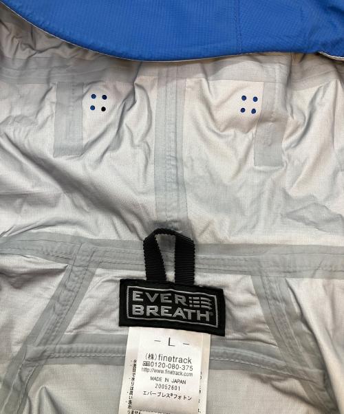 ever breath（エバ）ever breath (エバ) フォトンジャケット ナイロンジャケット ブルー サイズ:SIZE Lの古着・服飾アイテム
