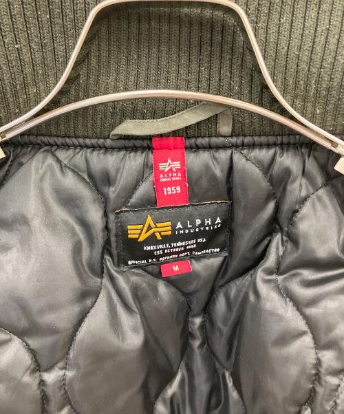 ALPHA（アルファ）ALPHA (アルファ) 中綿ジャケット オリーブ サイズ:SIZE Mの古着・服飾アイテム