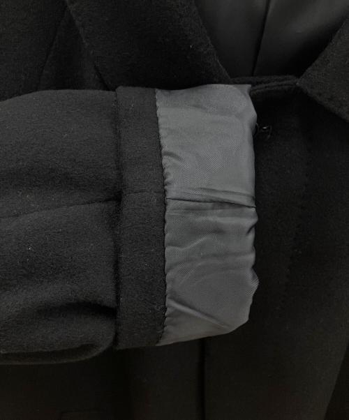 Valentino Rudy（ヴァレンティノ ルディー）Valentino Rudy (ヴァレンティノ ルディー) カシミヤコート ブラック サイズ:SIZE Lの古着・服飾アイテム