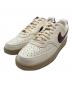 NIKE（ナイキ）の古着「Court Vision Low Next Nature」｜アイボリー×ワインレッド