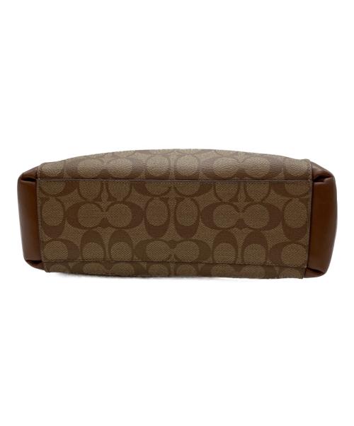 COACH（コーチ）COACH (コーチ) シグネチャー ミニ クリスティー キャリーオール ブラウンの古着・服飾アイテム