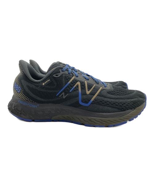 NEW BALANCE（ニューバランス）NEW BALANCE (ニューバランス) Fresh Foam X 880 v13 Gore-Tex ブラック×ブルー サイズ:SIZE 27.5cmの古着・服飾アイテム
