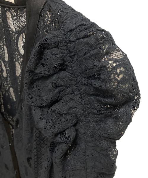 Snidel（スナイデル）Snidel (スナイデル) パネルレースワンピース ブラック サイズ:SIZE 1の古着・服飾アイテム