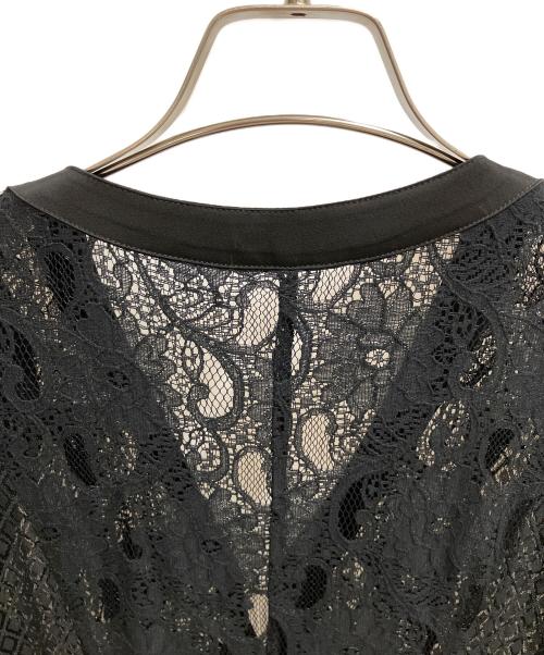 Snidel（スナイデル）Snidel (スナイデル) パネルレースワンピース ブラック サイズ:SIZE 1の古着・服飾アイテム