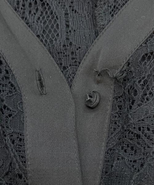 Snidel（スナイデル）Snidel (スナイデル) パネルレースワンピース ブラック サイズ:SIZE 1の古着・服飾アイテム