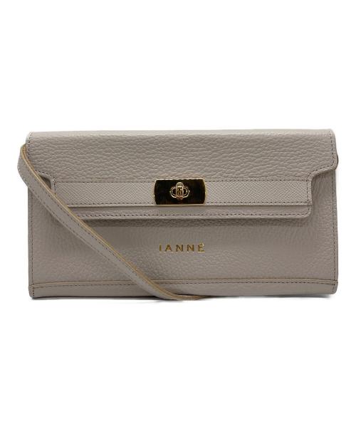 IANNE（イアンヌ）IANNE (イアンヌ) ショルダーバッグ ベージュの古着・服飾アイテム