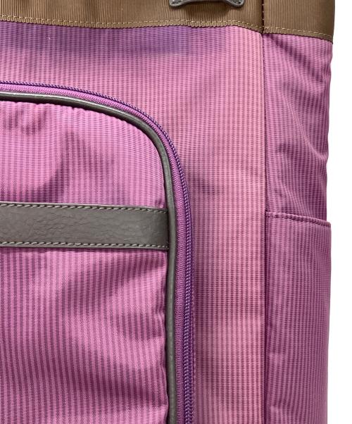 SWANY（スワニー）SWANY (スワニー) キャリーバッグ パープルの古着・服飾アイテム
