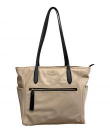 Kate Spade（ケイトスペード）の古着「チェルシー カラーブロック トート」｜ベージュ