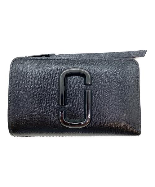 MARC JACOBS（マークジェイコブス）MARC JACOBS (マークジェイコブス) SNAPSHOT 2つ折り財布 ブラックの古着・服飾アイテム