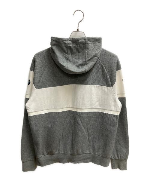 PUMA（プーマ）PUMA (プーマ) BMW motorsport (ビーエムダブリュー モータースポーツ) スェットジャケット ジップパーカー グレー サイズ:SIZE Mの古着・服飾アイテム