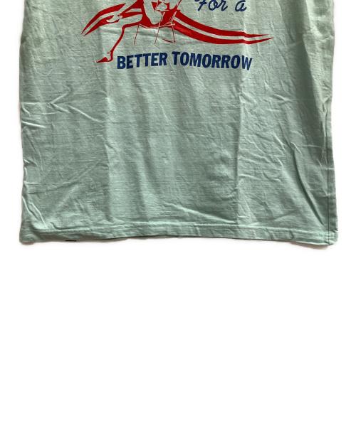 Hysteric Glamour（ヒステリックグラマー）Hysteric Glamour (ヒステリックグラマー) BETTER TOMORROW Tシャツ グリーン サイズ:SIZE Mの古着・服飾アイテム