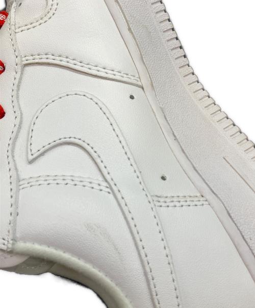 NIKE（ナイキ）NIKE (ナイキ) SUPREME (シュプリーム) AIR FORCE1 LOW ローカットスニーカー ホワイト サイズ:SIZE 25.5cmの古着・服飾アイテム