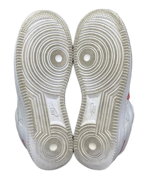 NIKE（ナイキ）NIKE (ナイキ) SUPREME (シュプリーム) AIR FORCE1 LOW ローカットスニーカー ホワイト サイズ:SIZE 25.5cmの古着・服飾アイテム