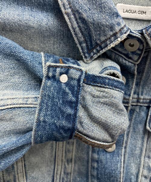 LAGUA GEM（ラグアジェム）LAGUA GEM (ラグアジェム) RAPS SHORT　デニムジャケット インディゴ サイズ:SIZE Freeの古着・服飾アイテム